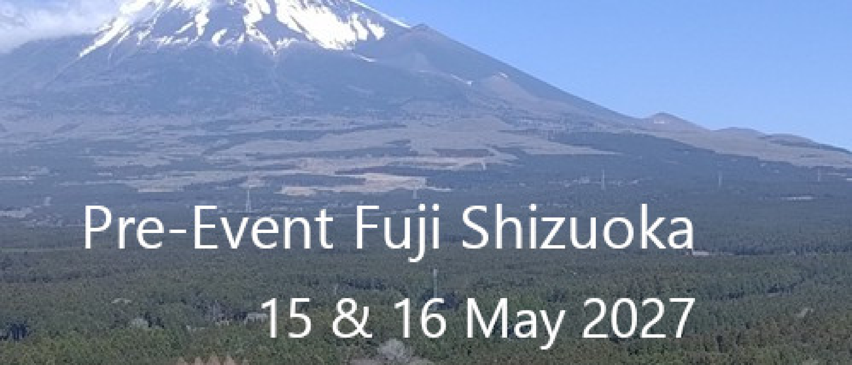 Pre-Event in Fuji